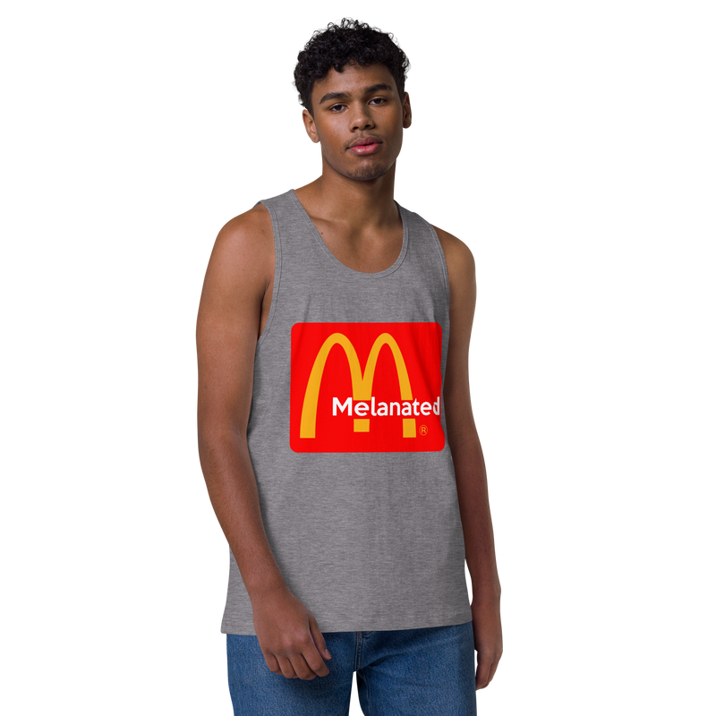 Lion Of Judah Mc Donald's Spinoff Design Men’s premium tank top