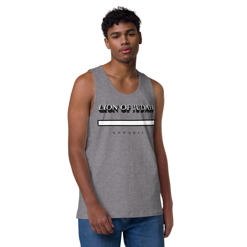 Lion Of Judah Brand Men’s premium tank top