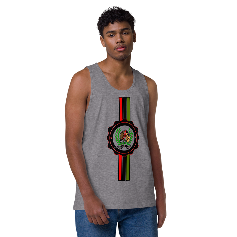 Lion of Judah God Design V.2 Men’s premium tank top