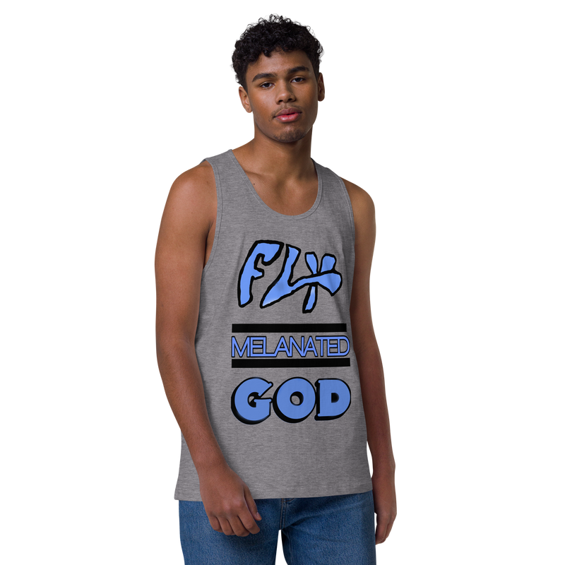 Fly Melanated God Men’s premium tank top