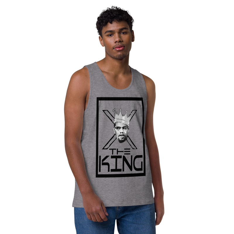 X The King Men’s premium tank top