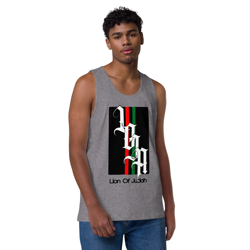 Lion Of Judah Apparel Men’s Premium Tank Top