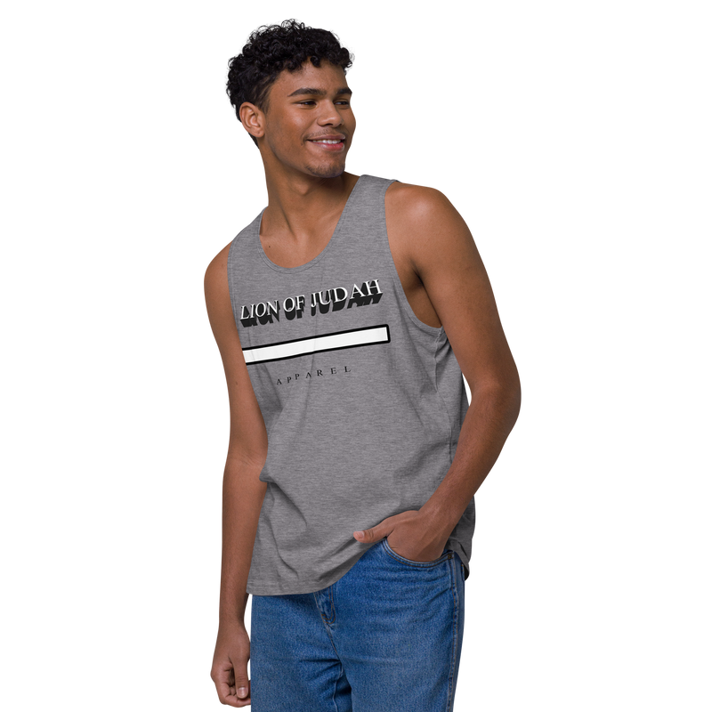Lion Of Judah Brand Men’s premium tank top