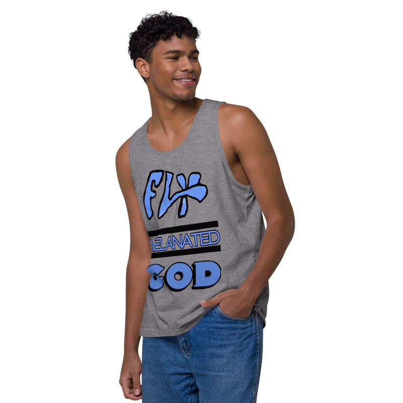 Fly Melanated God Men’s premium tank top