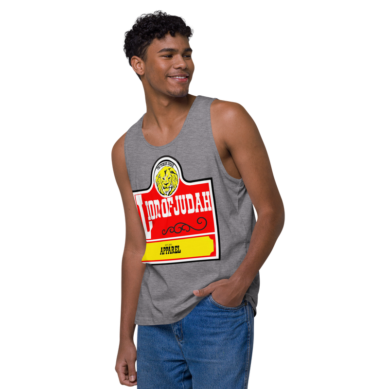 Lion Of Judah Spinoff of  Wendy's Men’s Premium Tank Top