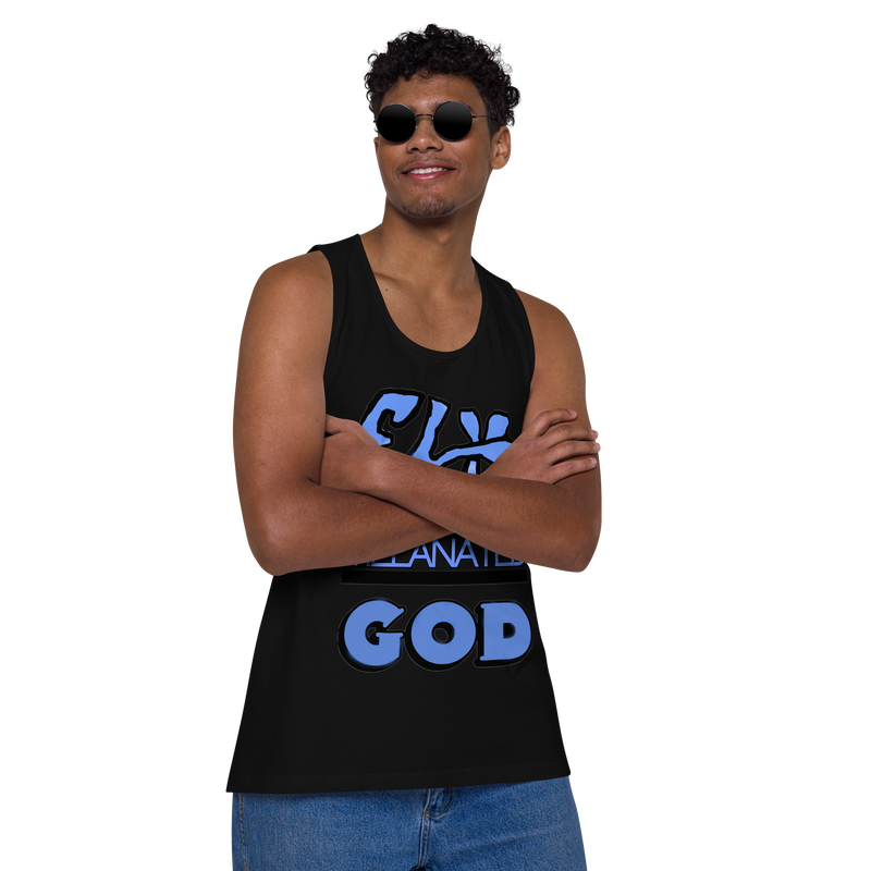 Fly Melanated God Men’s premium tank top