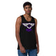 Lion Of Judah Purple Design logo Men’s premium tank top