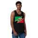 West Indian Lion of Judah Men’s premium tank top