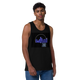 Dallas Texas Skyline Design Men’s premium tank top