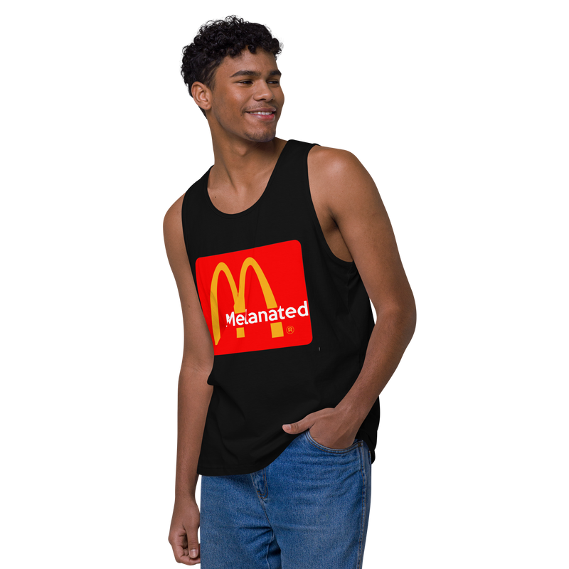 Lion Of Judah Mc Donald's Spinoff Design Men’s premium tank top