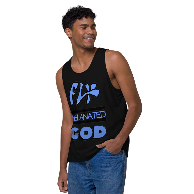 Fly Melanated God Men’s premium tank top