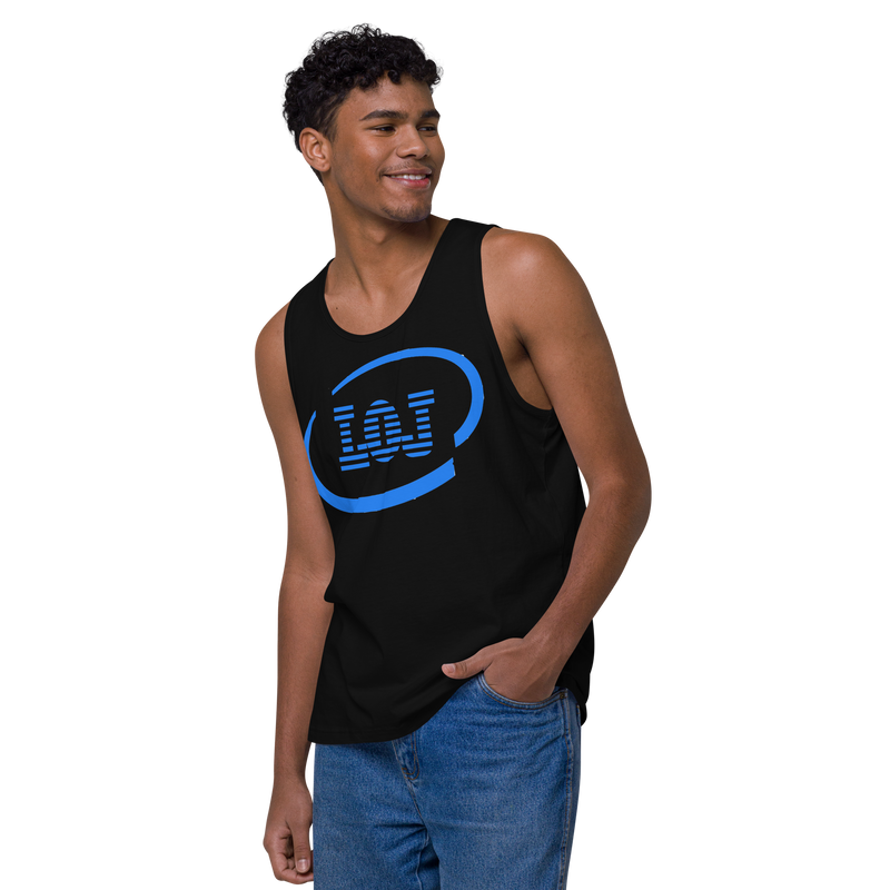 Lion Of Judah Spinoff of IBM Design Men’s premium tank top