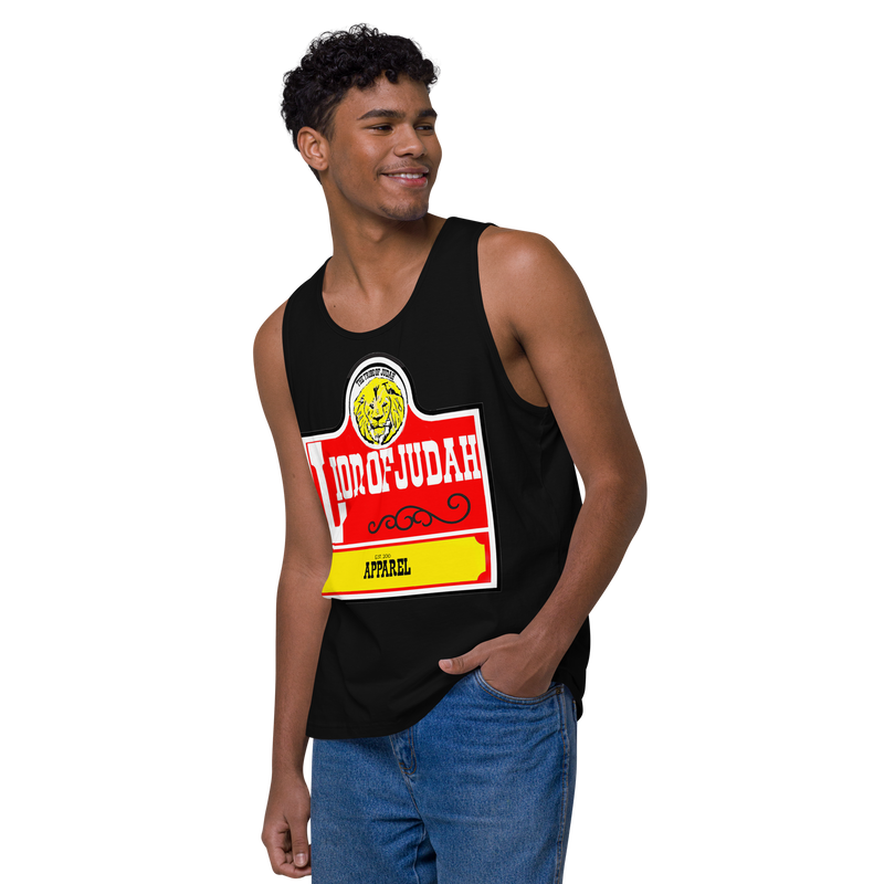 Lion Of Judah Spinoff of  Wendy's Men’s Premium Tank Top