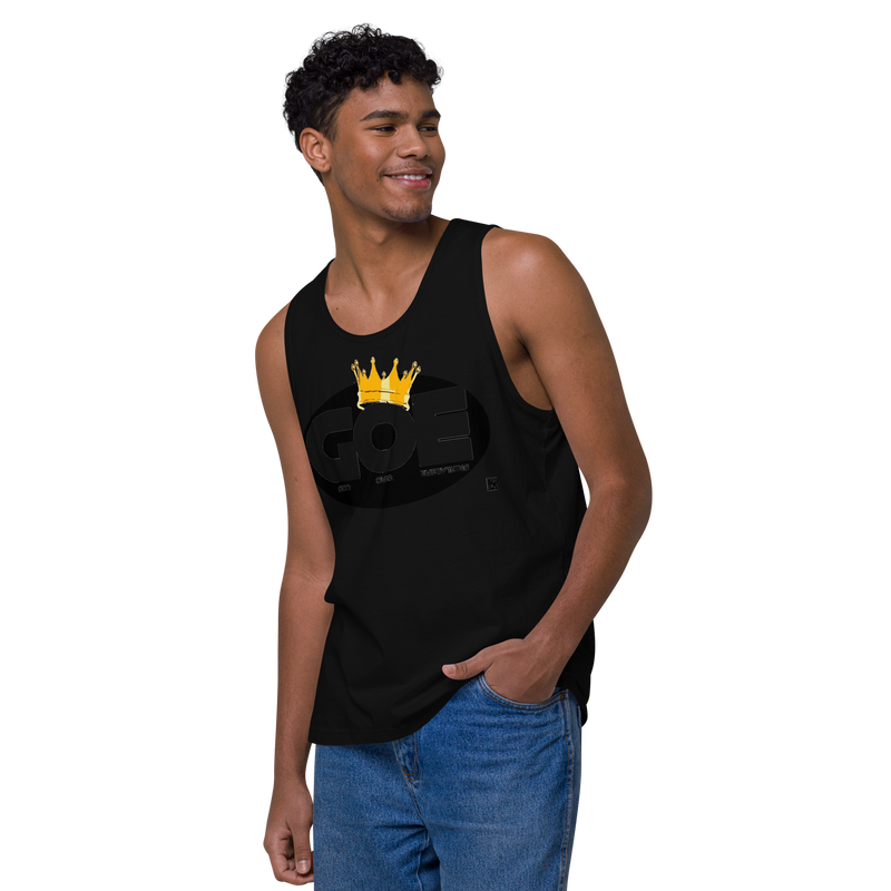 God Over Everything Design Men’s Premium Tank Top