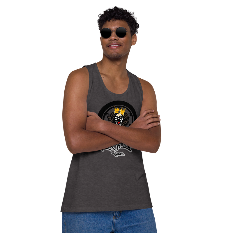 Lion Of Judah Apparel Lion Design Men’s Premium Tank Top
