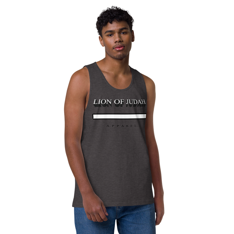 Lion Of Judah Brand Men’s premium tank top