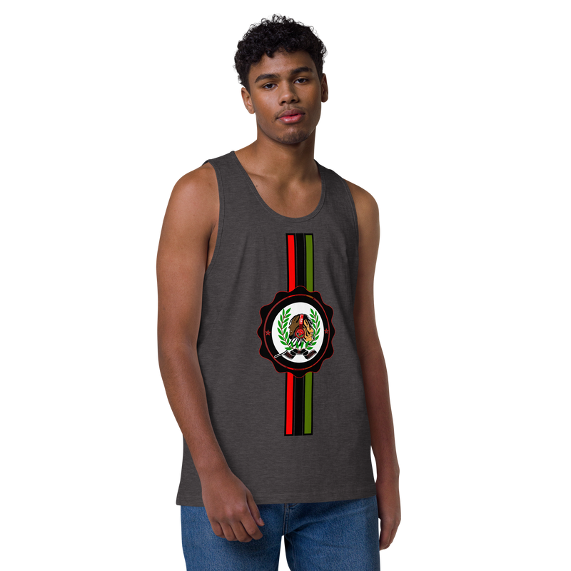 Lion of Judah God Design V.1 Men’s premium tank top
