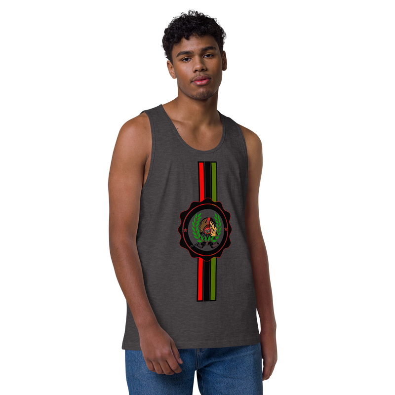 Lion of Judah God Design V.2 Men’s premium tank top
