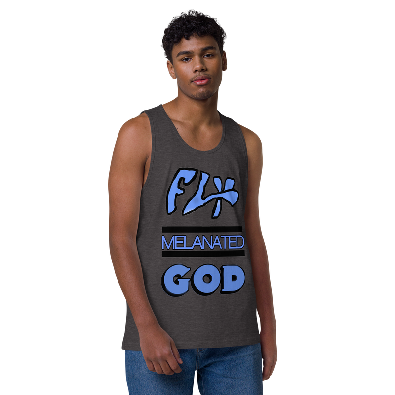 Fly Melanated God Men’s premium tank top
