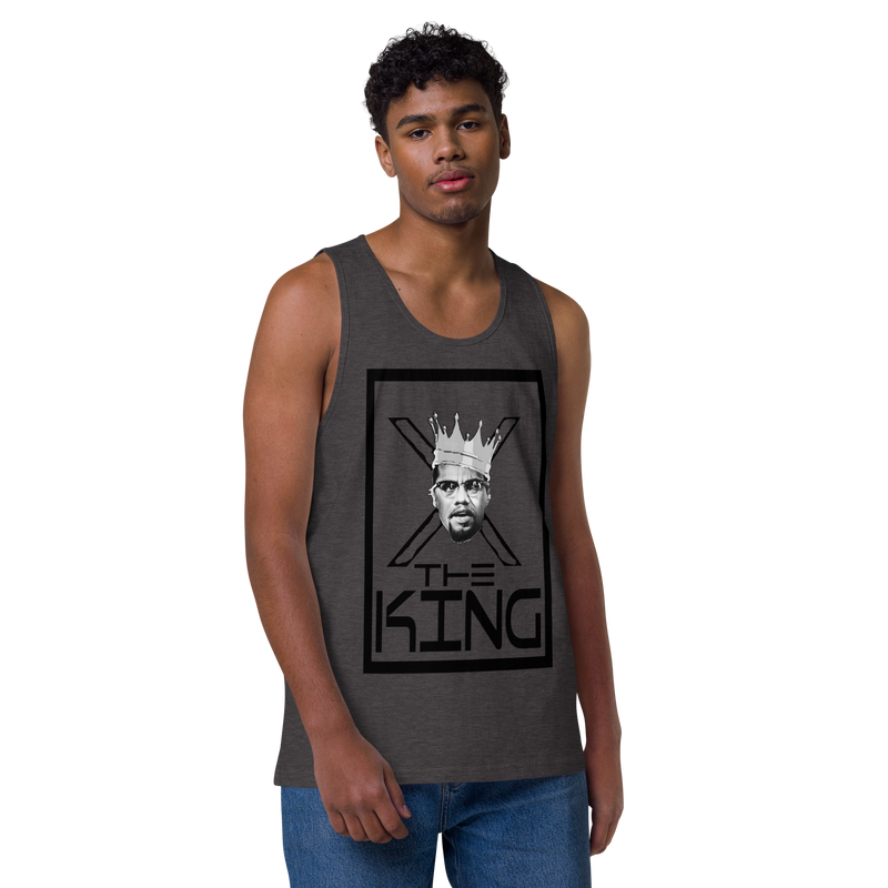 X The King Men’s premium tank top