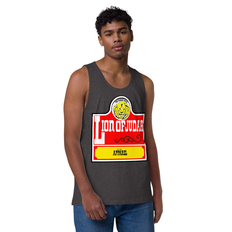 Lion Of Judah Spinoff of  Wendy's Men’s Premium Tank Top