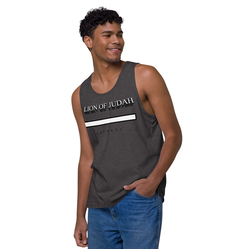 Lion Of Judah Brand Men’s premium tank top