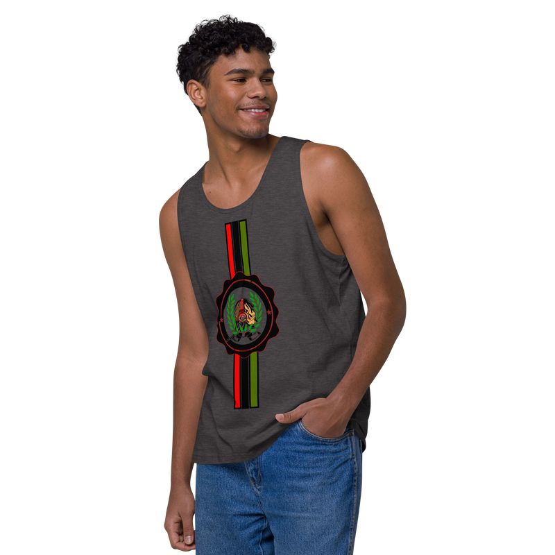 Lion of Judah God Design V.2 Men’s premium tank top