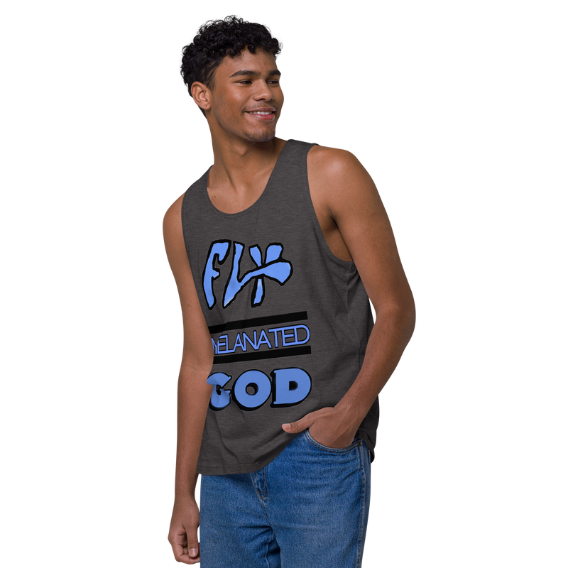 Fly Melanated God Men’s premium tank top