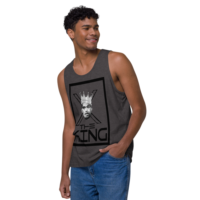 X The King Men’s premium tank top