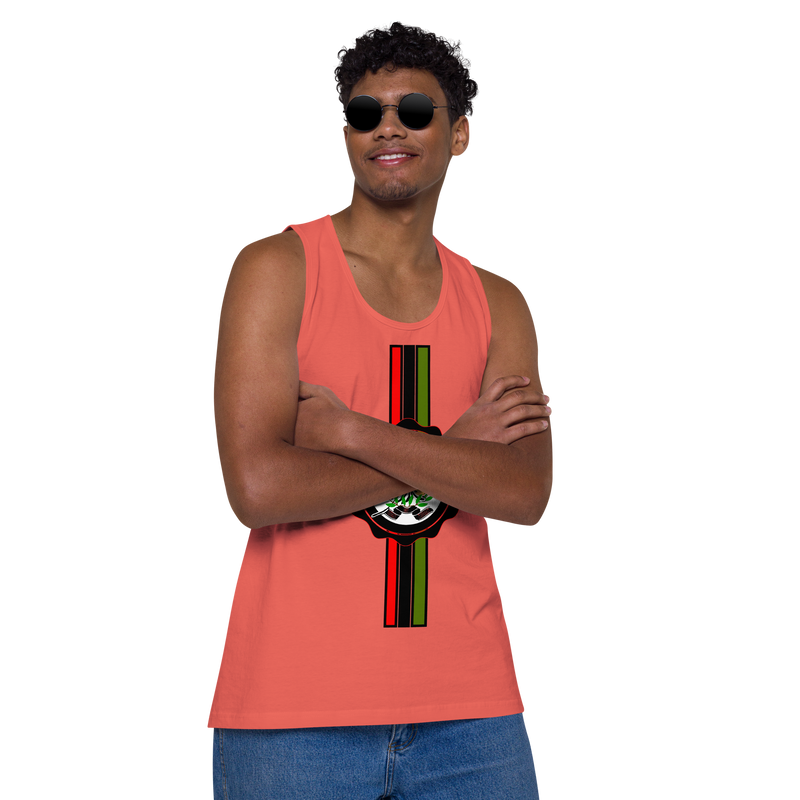 Lion of Judah God Design V.1 Men’s premium tank top