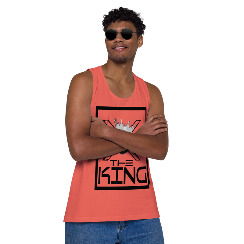X The King Men’s premium tank top