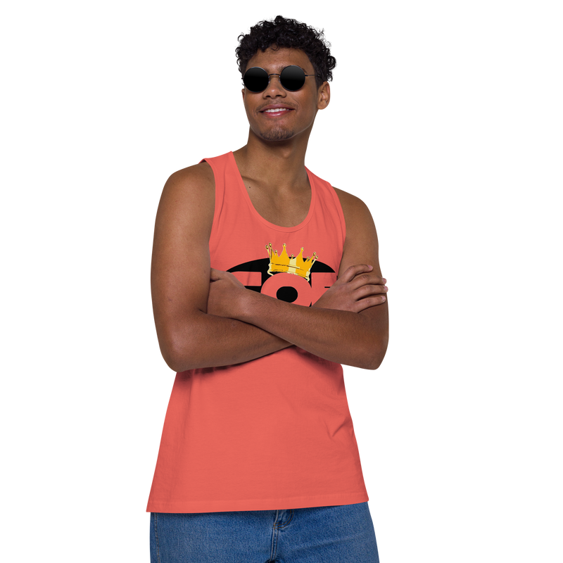 God Over Everything Design Men’s Premium Tank Top