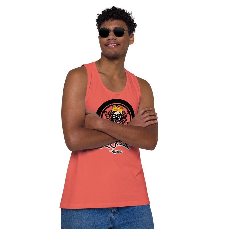 Lion Of Judah Apparel Lion Design Men’s Premium Tank Top