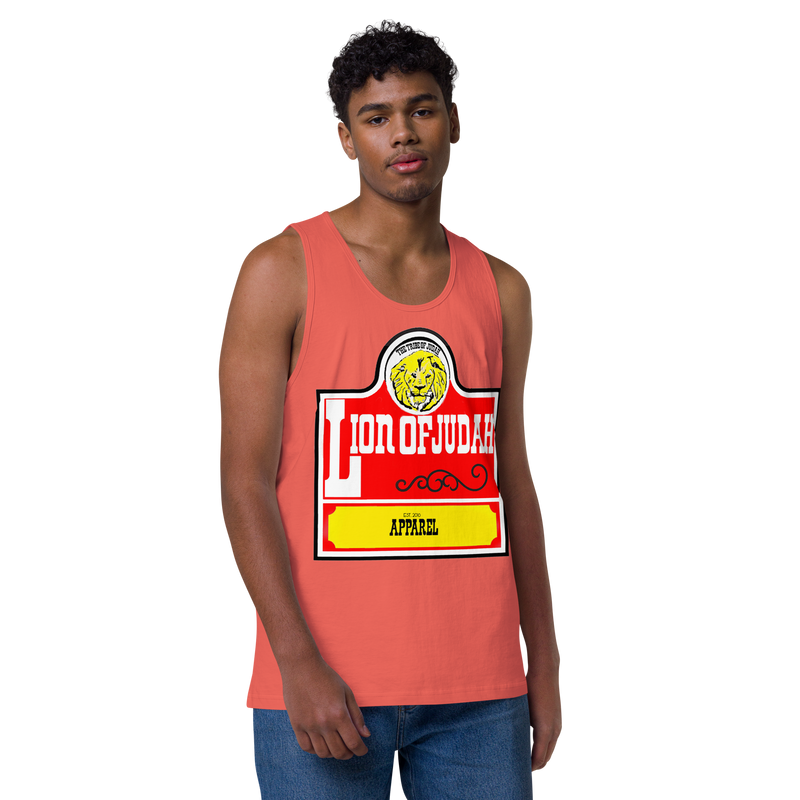 Lion Of Judah Spinoff of  Wendy's Men’s Premium Tank Top