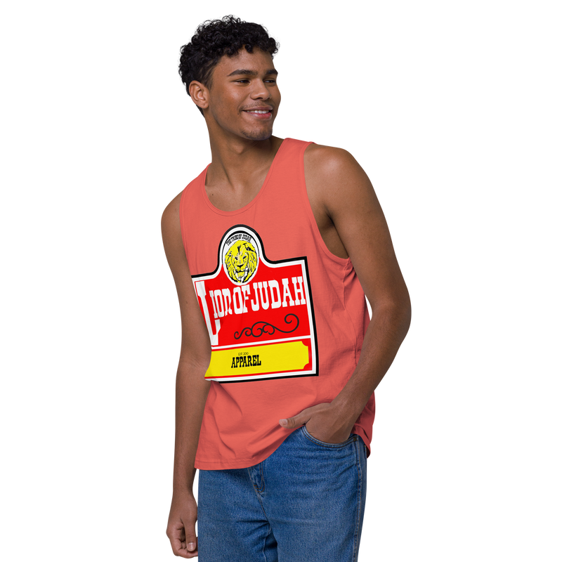 Lion Of Judah Spinoff of  Wendy's Men’s Premium Tank Top