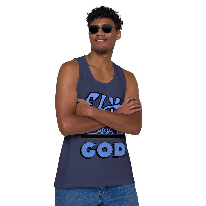 Fly Melanated God Men’s premium tank top