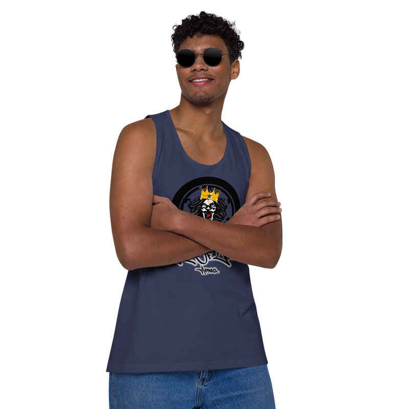 Lion Of Judah Apparel Lion Design Men’s Premium Tank Top