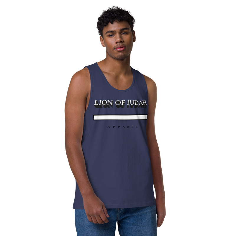 Lion Of Judah Brand Men’s premium tank top