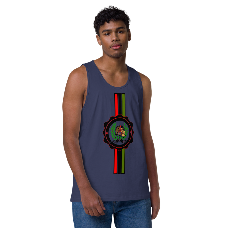 Lion of Judah God Design V.2 Men’s premium tank top