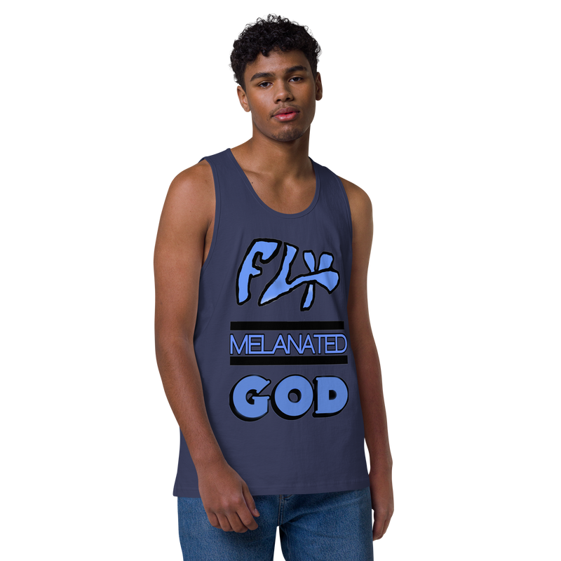 Fly Melanated God Men’s premium tank top