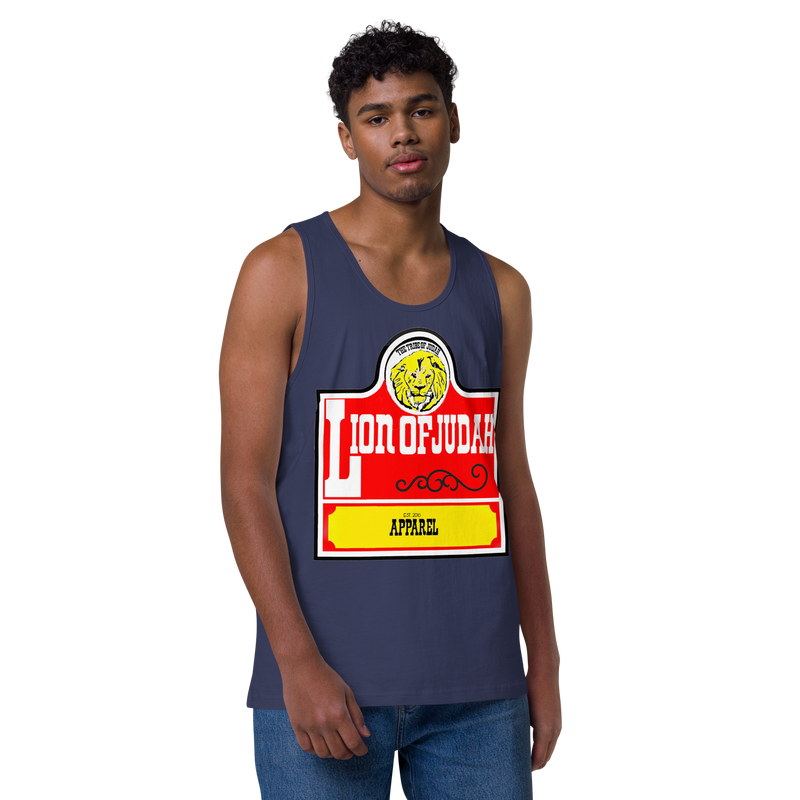 Lion Of Judah Spinoff of  Wendy's Men’s Premium Tank Top