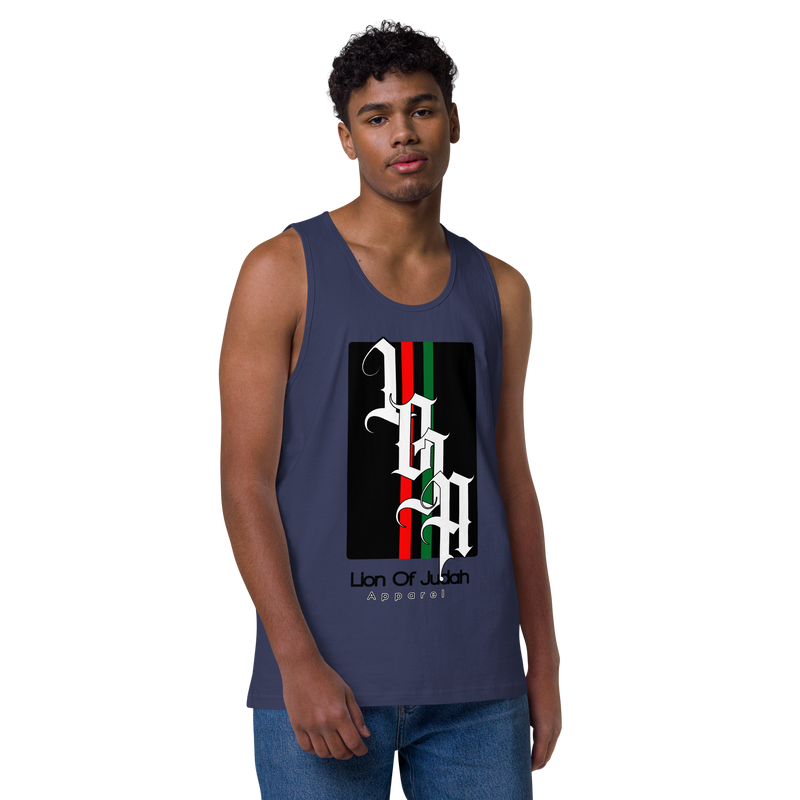 Lion Of Judah Apparel Men’s Premium Tank Top