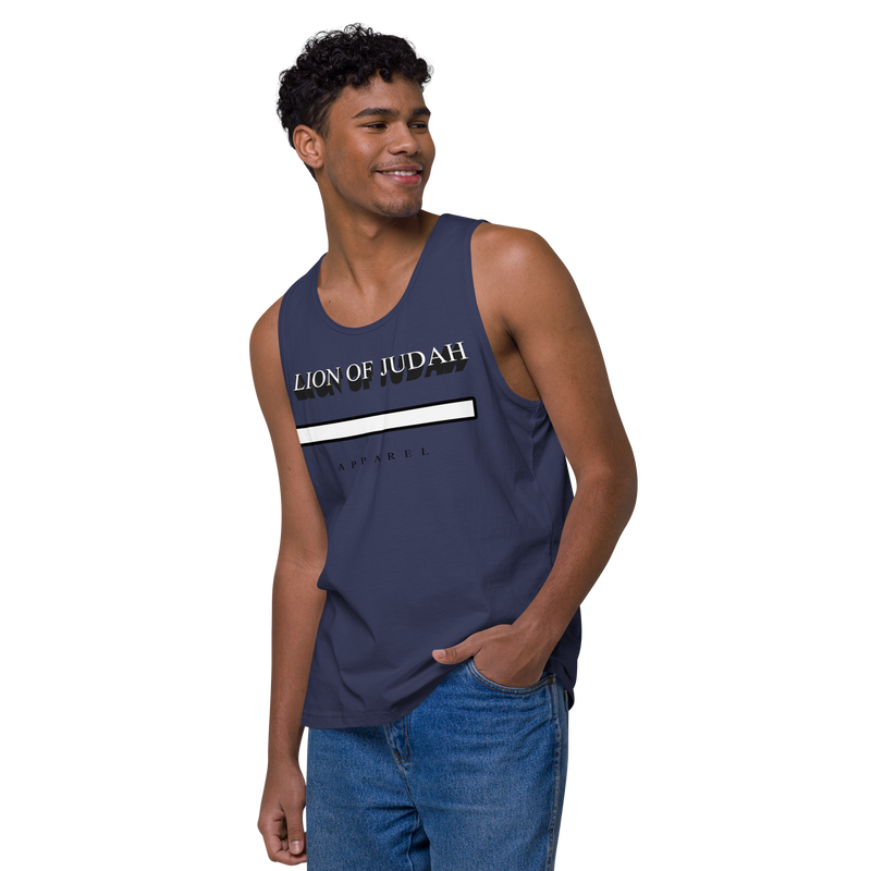 Lion Of Judah Brand Men’s premium tank top