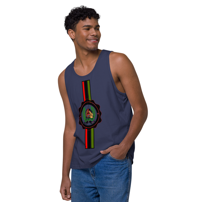 Lion of Judah God Design V.2 Men’s premium tank top