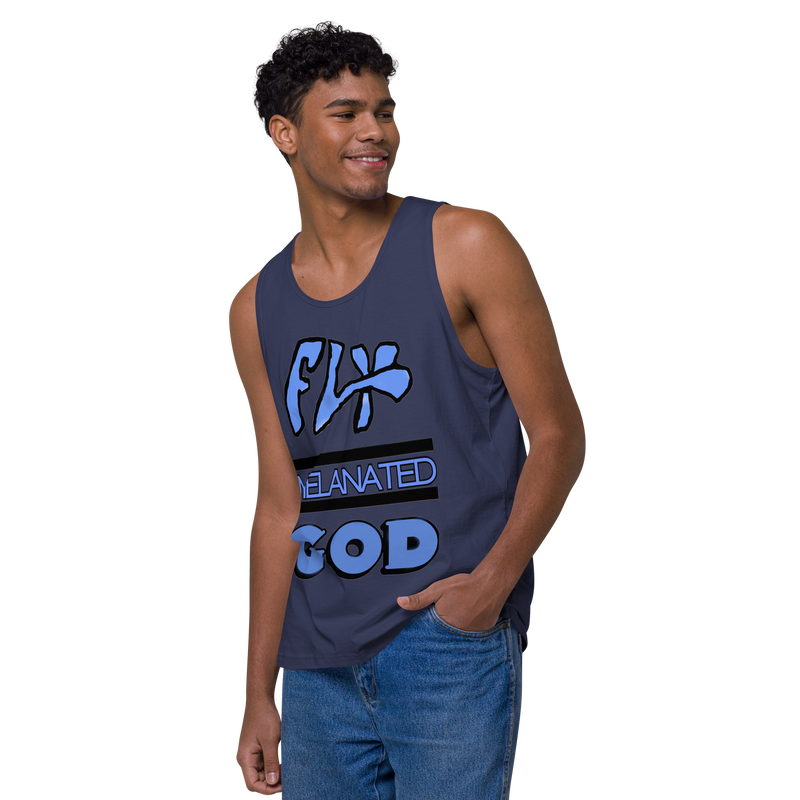 Fly Melanated God Men’s premium tank top