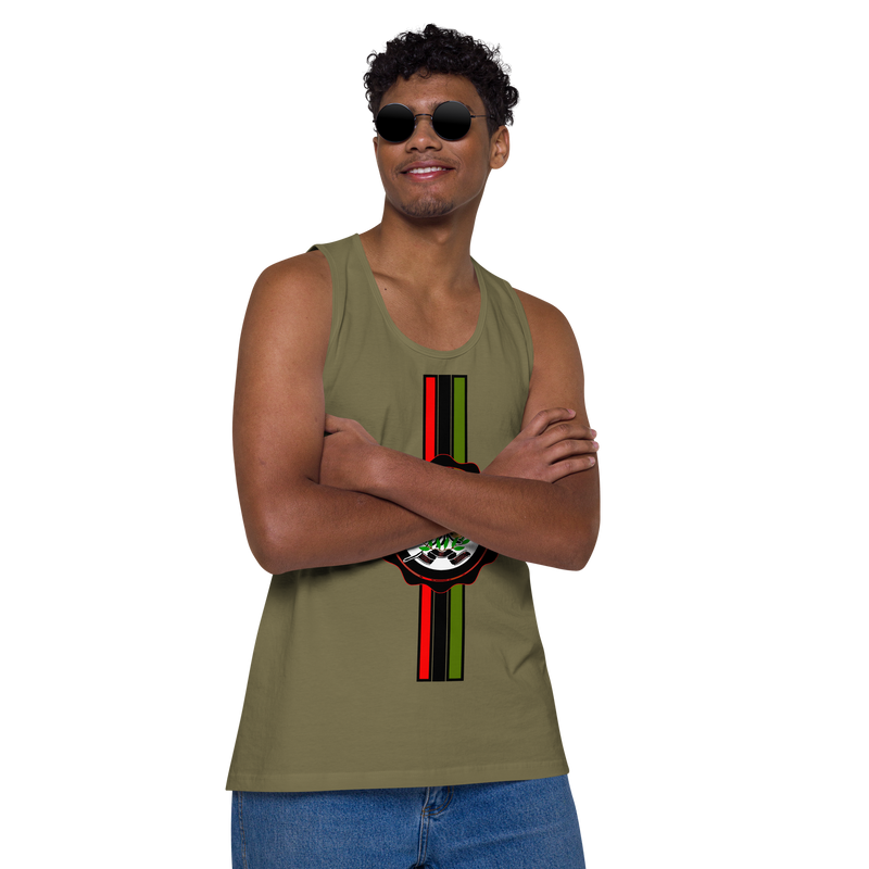 Lion of Judah God Design V.1 Men’s premium tank top