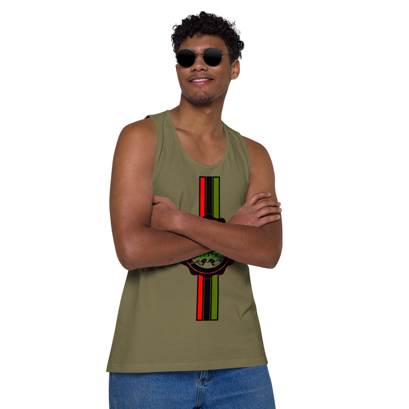 Lion of Judah God Design V.2 Men’s premium tank top