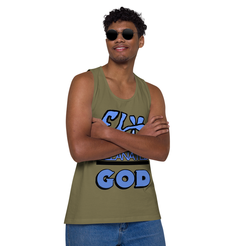 Fly Melanated God Men’s premium tank top