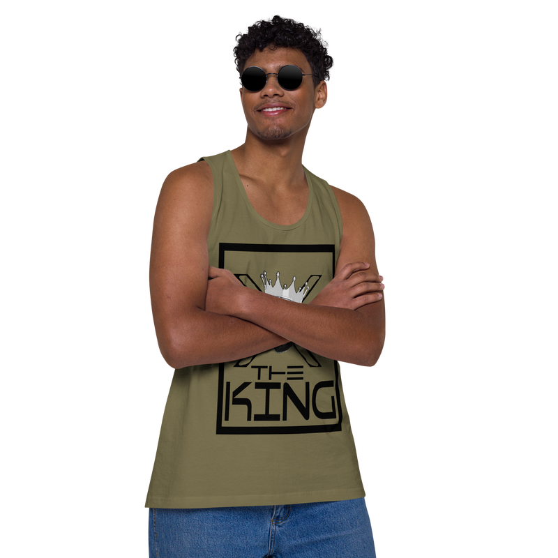 X The King Men’s premium tank top