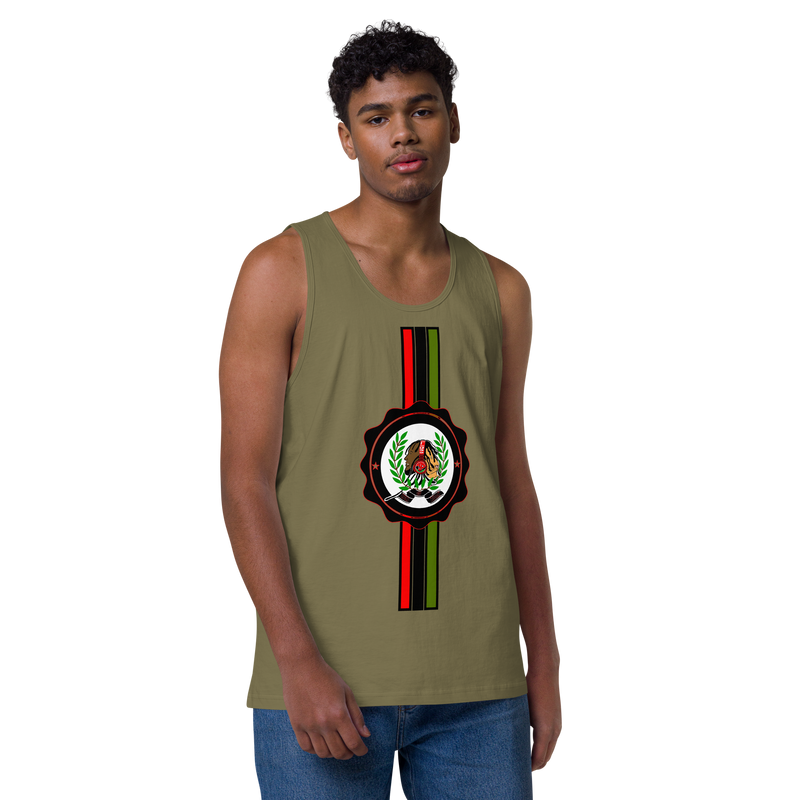 Lion of Judah God Design V.1 Men’s premium tank top